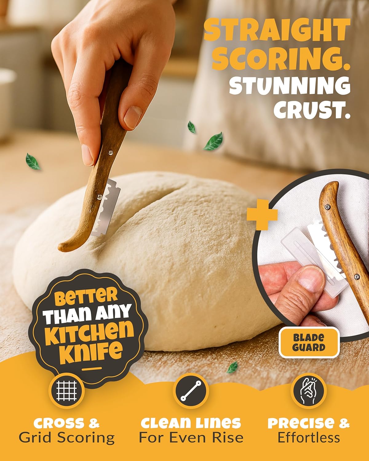 2pcs Set Bread Lame with 5 Blades