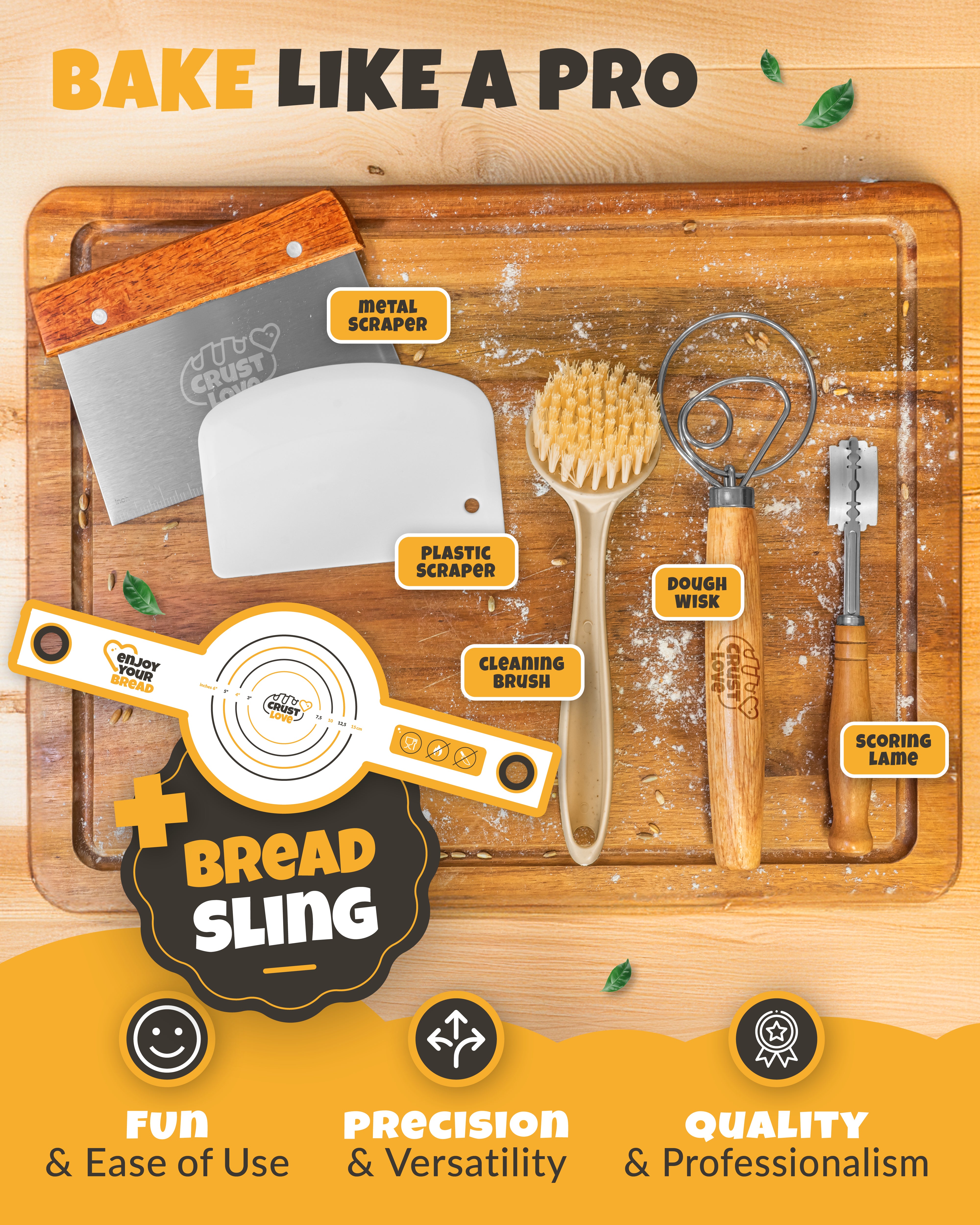 Bread Baking Tool Set – 7-Piece Premium Edition