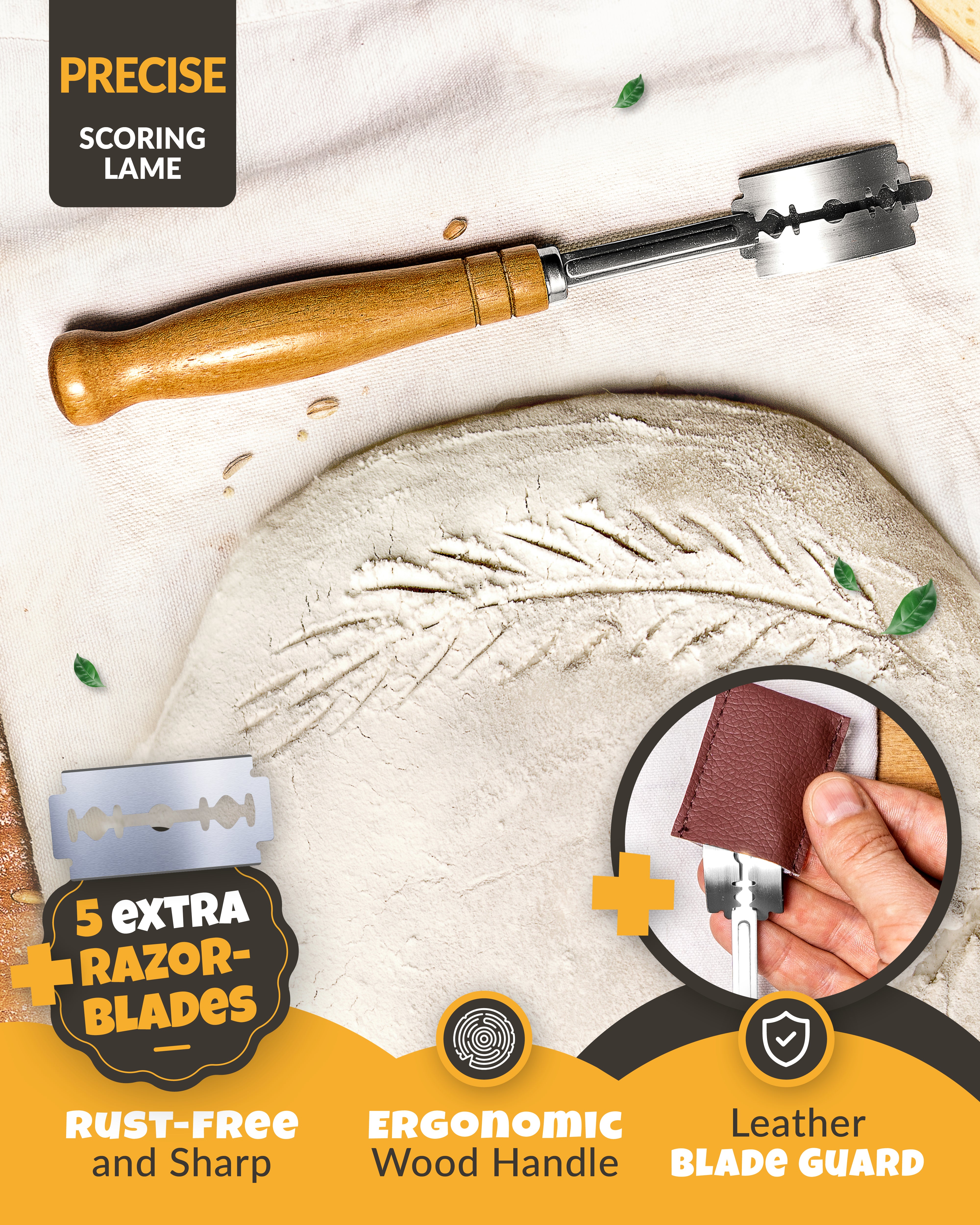 Bread Baking Tool Set – 7-Piece Premium Edition