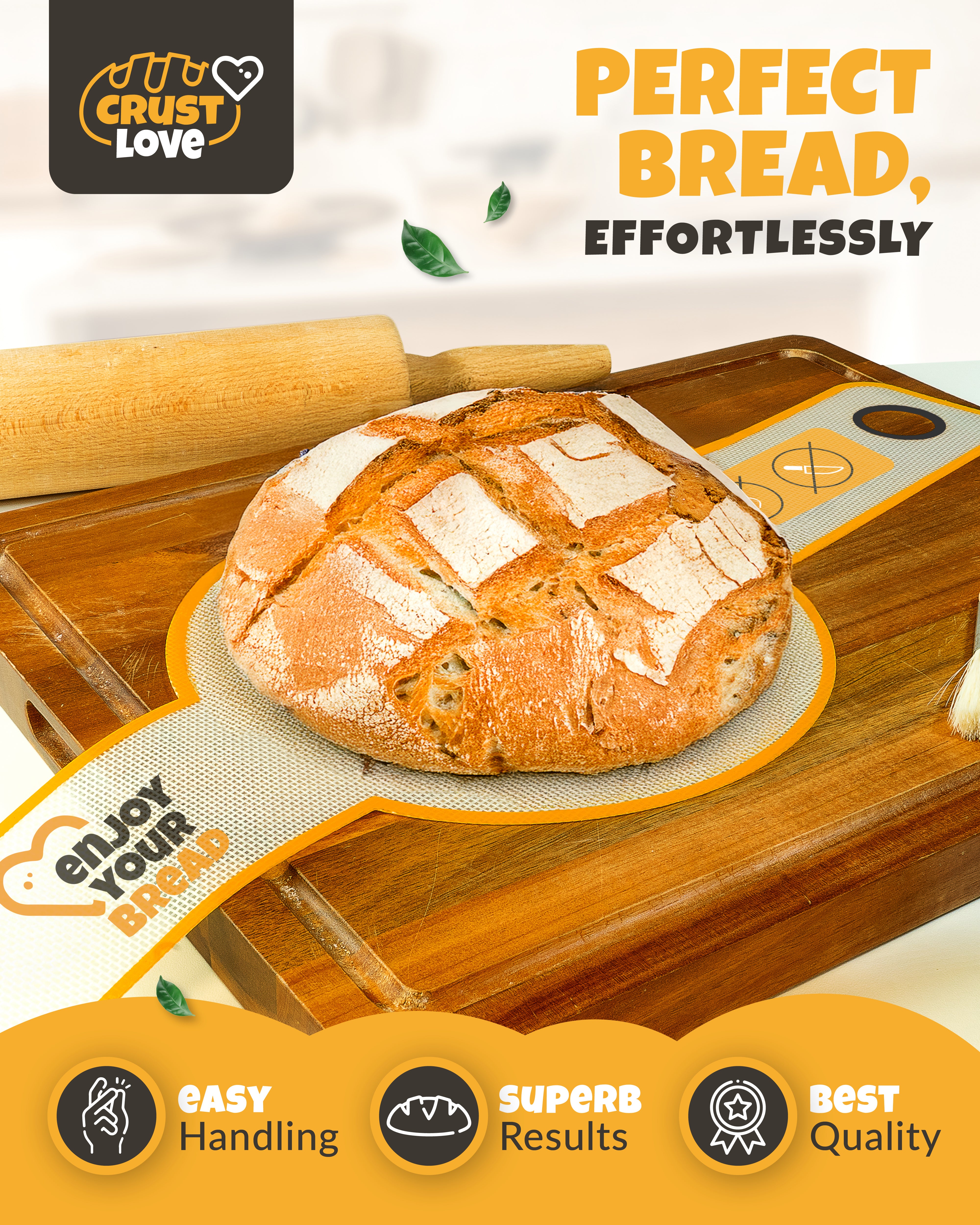 Bread Sling – Round – 8”