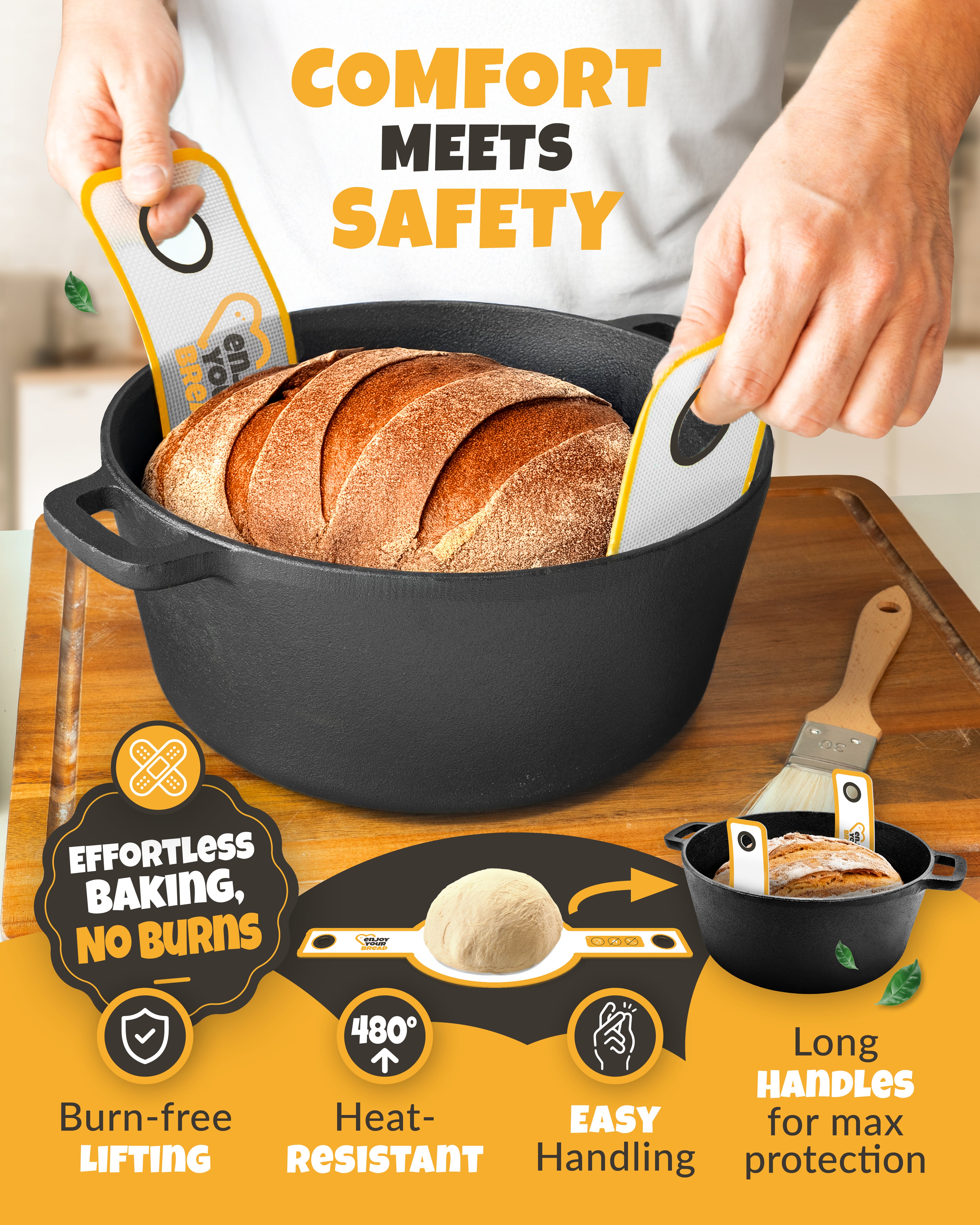 Bread Sling – Round – 8”