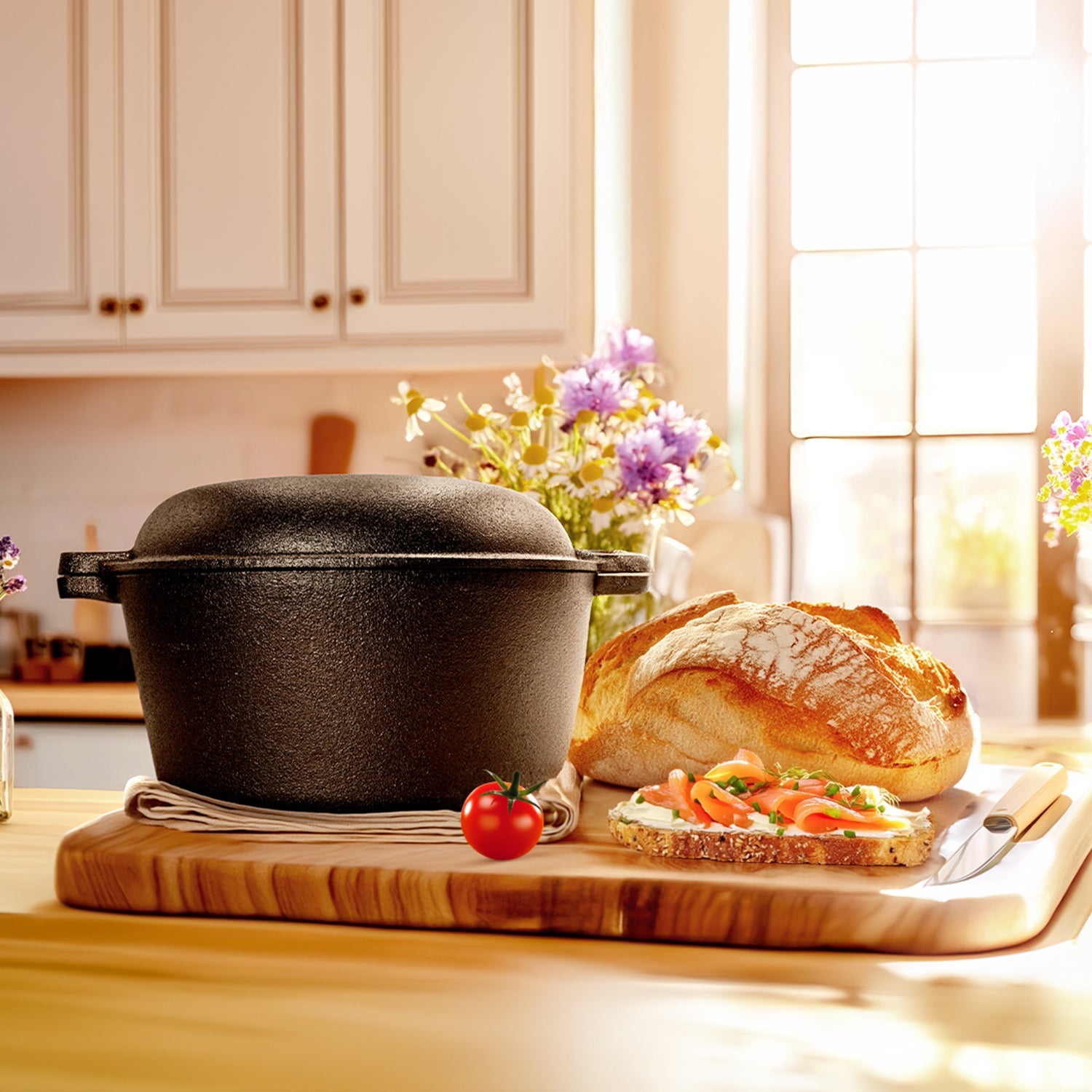 Cast iron pots