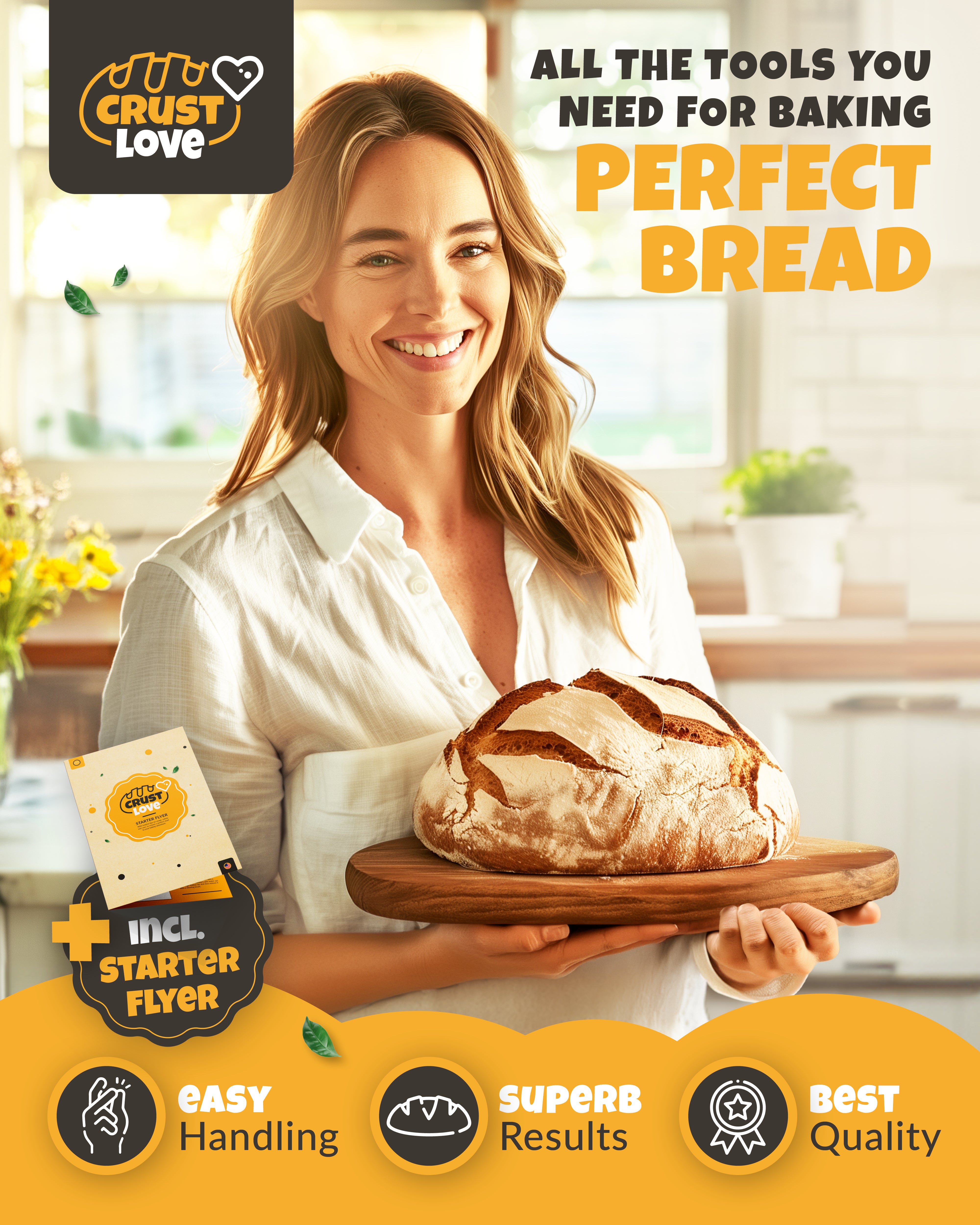 Bread Baking Tool Set – 7-Piece Premium Edition